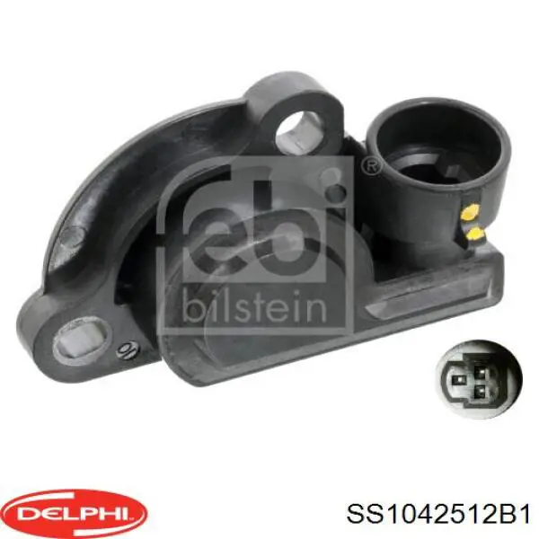 Compre SS1042512B1 Delphi Sensor de posição da válvula de borboleta (potenciômetro)