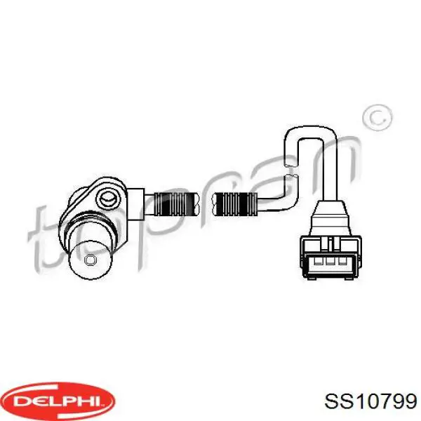 Compre SS10799 Delphi Sensor de posição (de revoluções) de cambota