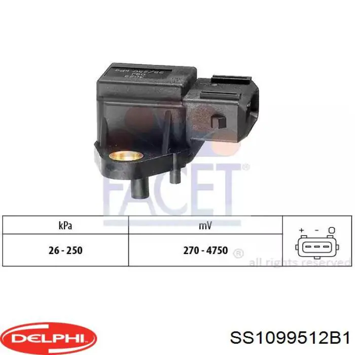 21121148200 General Motors Sensor de posição da válvula de borboleta (potenciômetro)