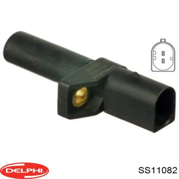 SS11082 Delphi Sensor de posição (de revoluções) de cambota