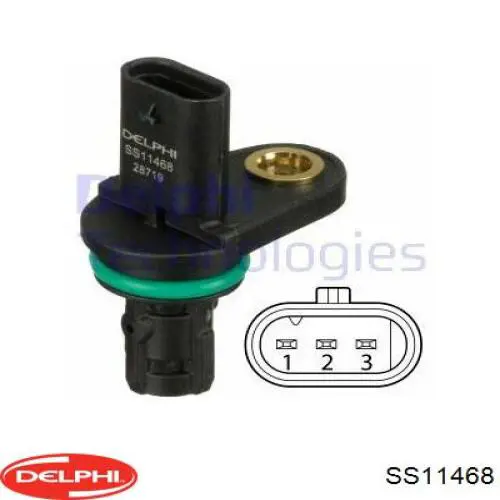 SS11468 Delphi Sensor de posição da árvore distribuidora