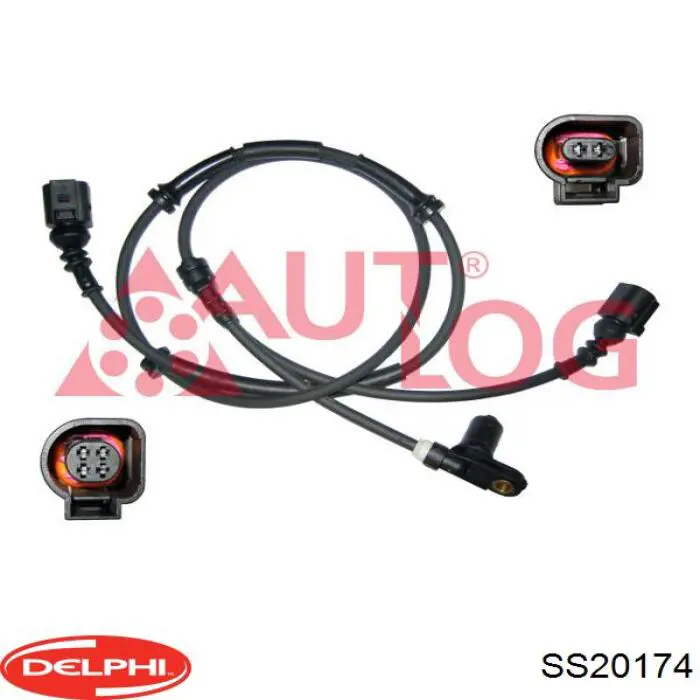 Sensor ABS traseiro direito Delphi SS20174 preço, a partir de 23,72 USD