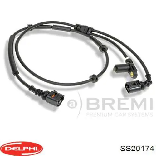Compre SS20174 Delphi Sensor ABS traseiro direito