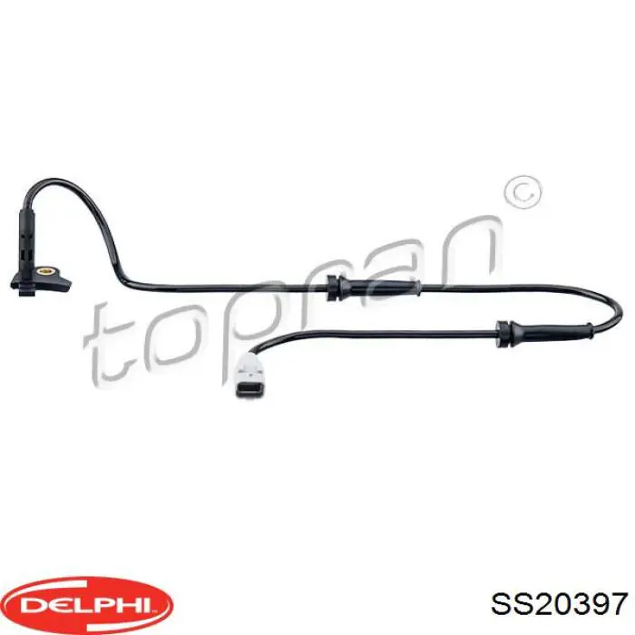 SS20397 Delphi Sensor dianteiro de ABS