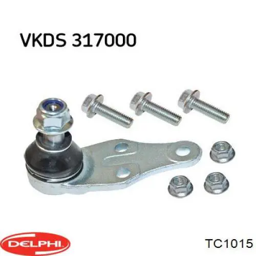 Suporte de esfera inferior TC1015 Delphi