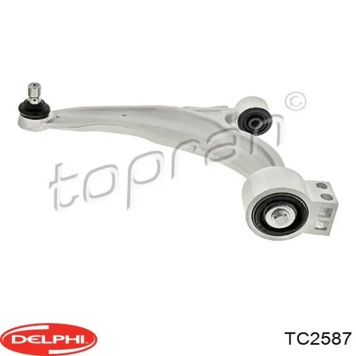 Braço oscilante inferior esquerdo de suspensão dianteira Delphi TC2587 preço, a partir de 83,10 USD
