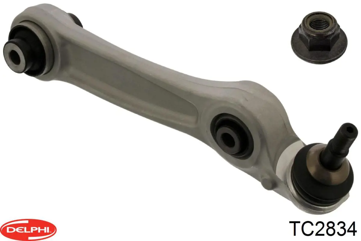 TC2834 Delphi Braço oscilante inferior direito de suspensão dianteira