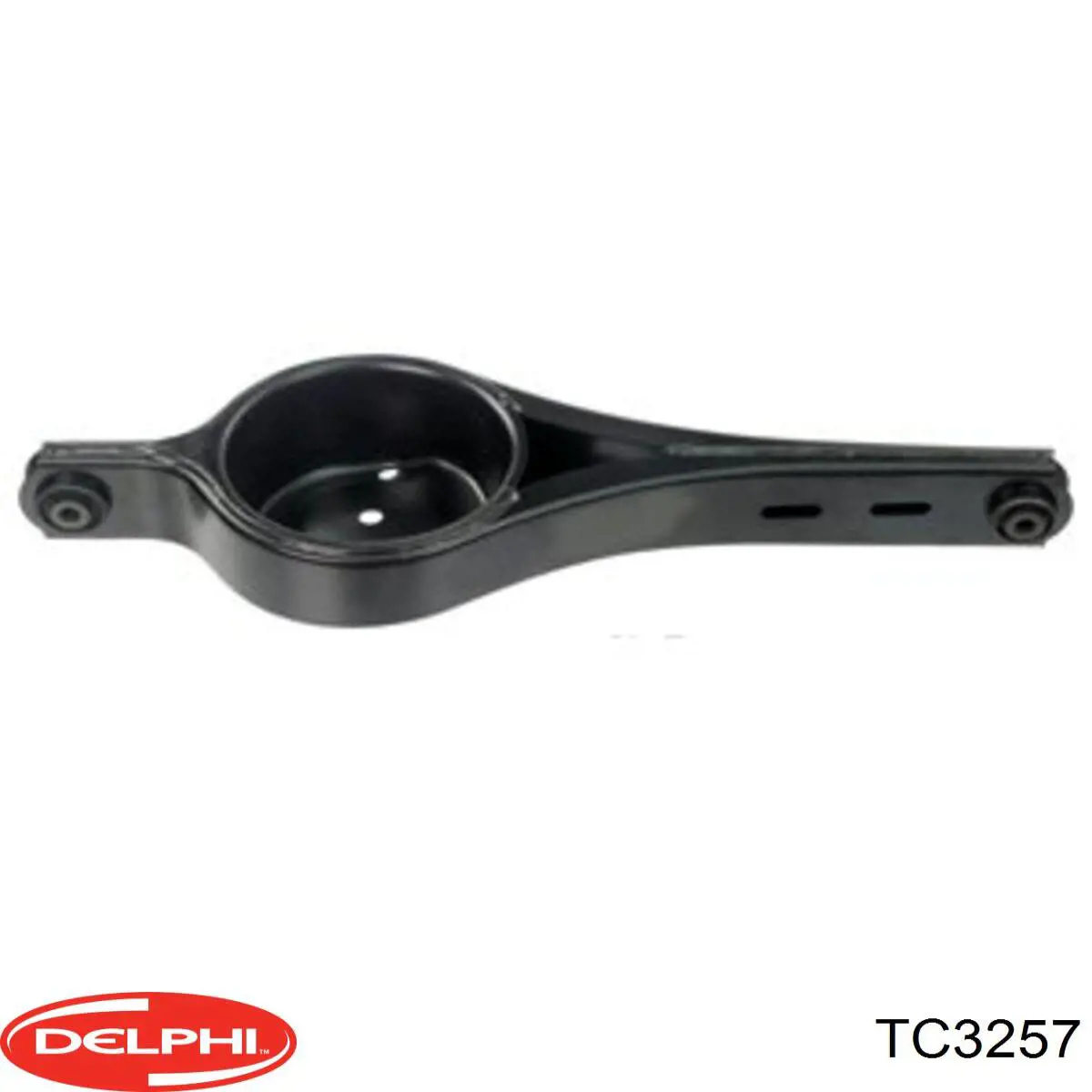 TC3257 Delphi Braço oscilante inferior esquerdo de suspensão traseira/direita
