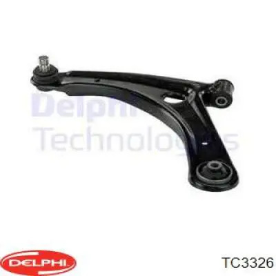TC3326 Delphi Braço oscilante inferior esquerdo de suspensão dianteira