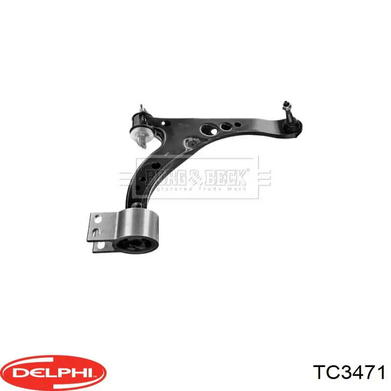 Compre TC3471 Delphi Braço oscilante inferior direito de suspensão dianteira