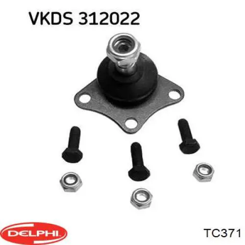 Suporte de esfera inferior Delphi TC371 preço, a partir de 18,76 USD