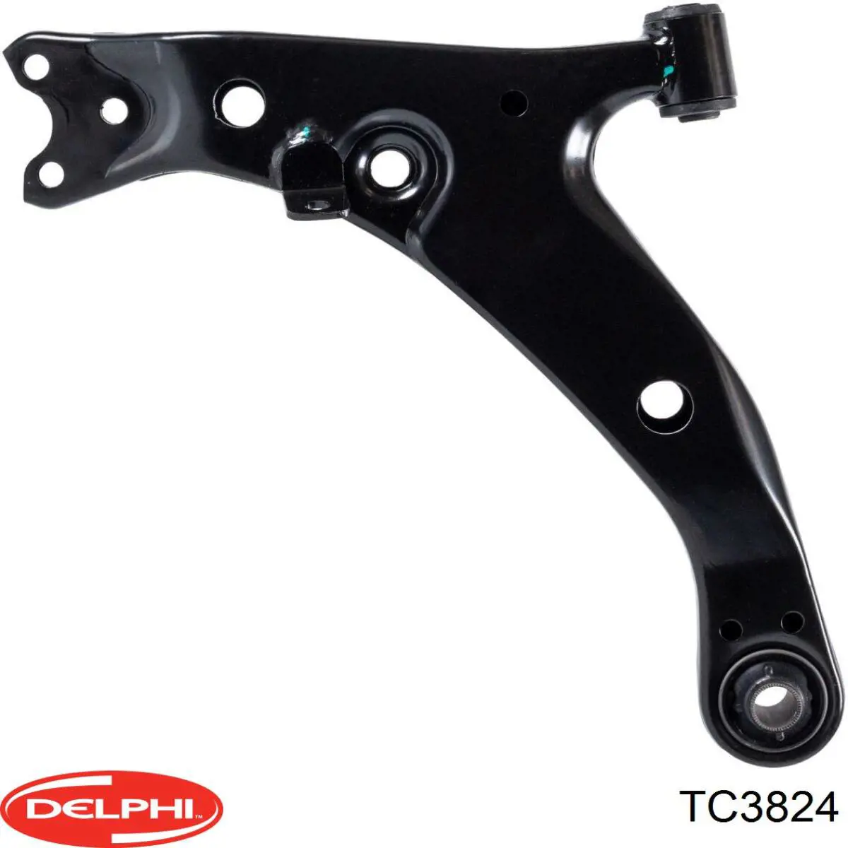 TC3824 Delphi Braço oscilante inferior esquerdo de suspensão dianteira