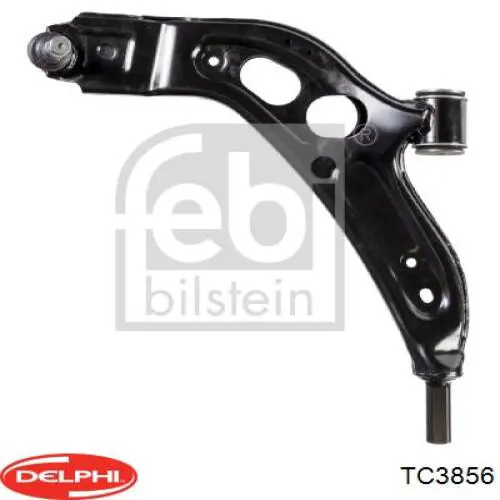 TC3856 Delphi Braço oscilante inferior esquerdo de suspensão dianteira