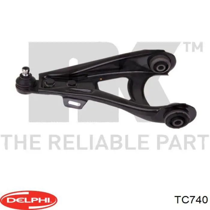 Compre TC740 Delphi Braço oscilante inferior esquerdo de suspensão dianteira