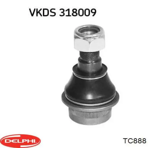 Suporte de esfera inferior Delphi TC888 preço, a partir de 15,55 USD