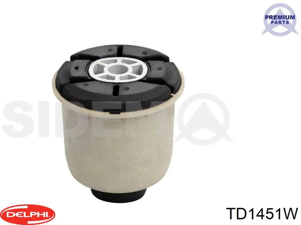 TD1451W Delphi Bloco silencioso de viga traseira (de plataforma veicular)