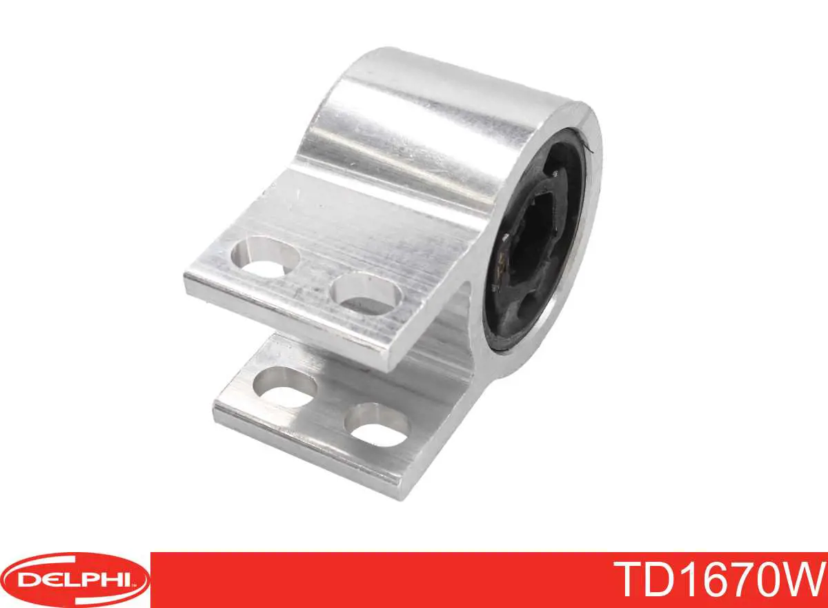 TD1670W Delphi Bloco silencioso dianteiro do braço oscilante inferior