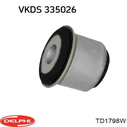 Compre TD1798W Delphi Bloco silencioso (coxim) de viga dianteira (de plataforma veicular)