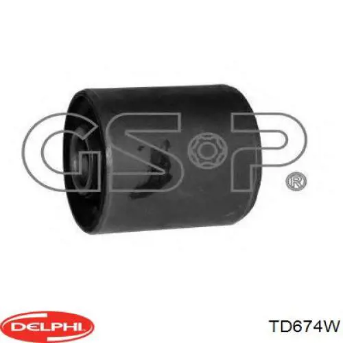 Compre TD674W Delphi Bloco silencioso dianteiro do braço oscilante inferior