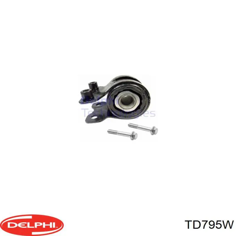 Compre TD795W Delphi Bloco silencioso dianteiro do braço oscilante inferior