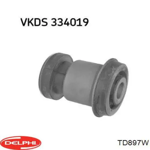 Bloco silencioso dianteiro do braço oscilante inferior Delphi TD897W preço, a partir de 13,80 USD