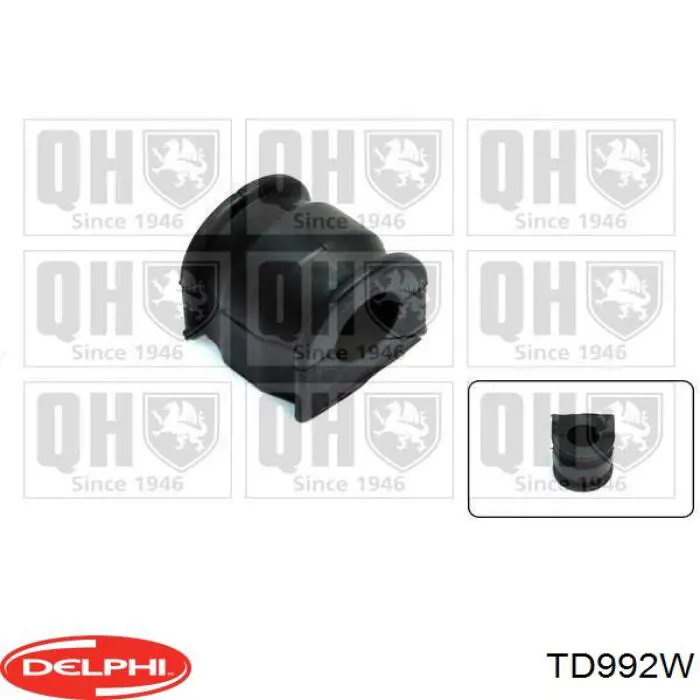 Bucha de estabilizador dianteiro Delphi TD992W preço, a partir de 6,57 USD