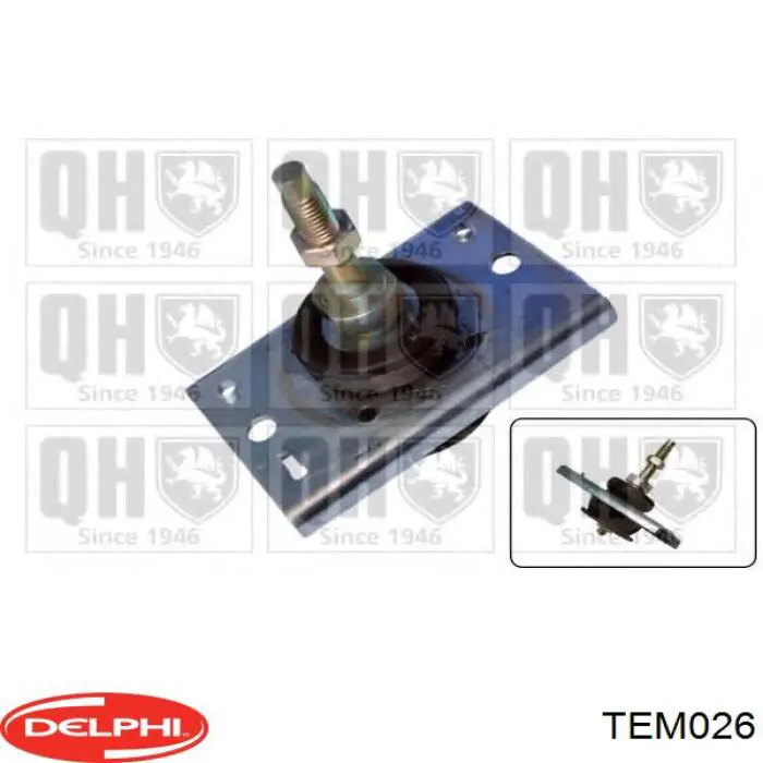 Coxim (suporte) esquerdo de motor Delphi TEM026 preço, a partir de 47,59 USD