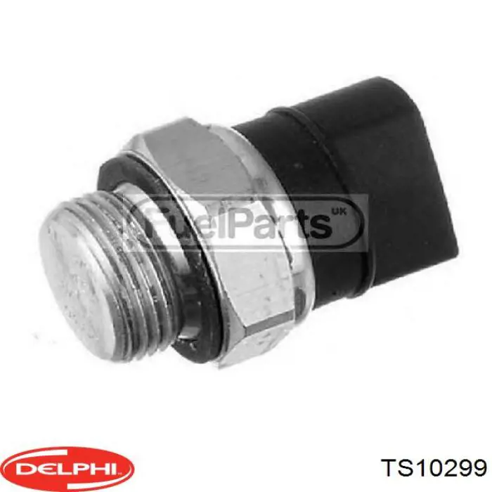 TS10299 Delphi Sensor de temperatura do fluido de esfriamento (de ativação de ventilador do radiador)