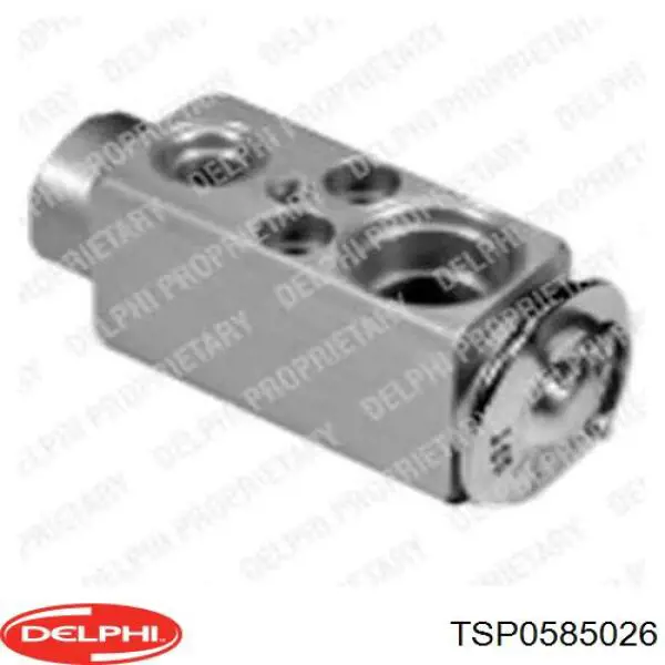 TSP0585026 Delphi Válvula TRV de aparelho de ar condicionado