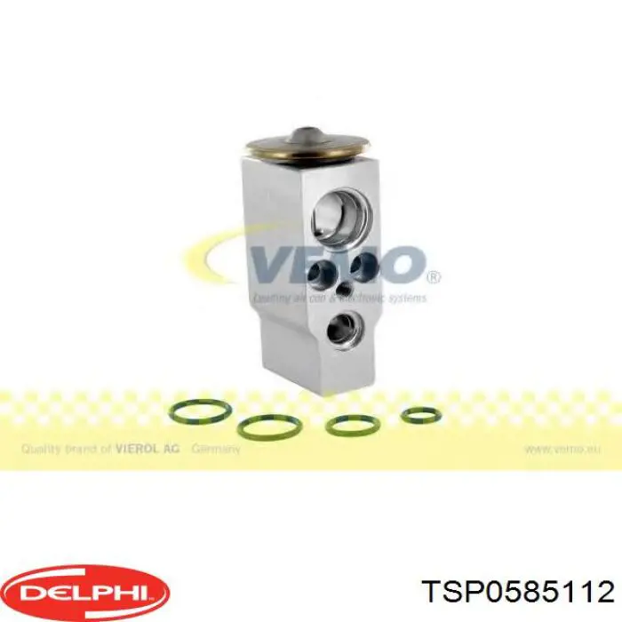 Compre TSP0585112 Delphi Válvula TRV de aparelho de ar condicionado