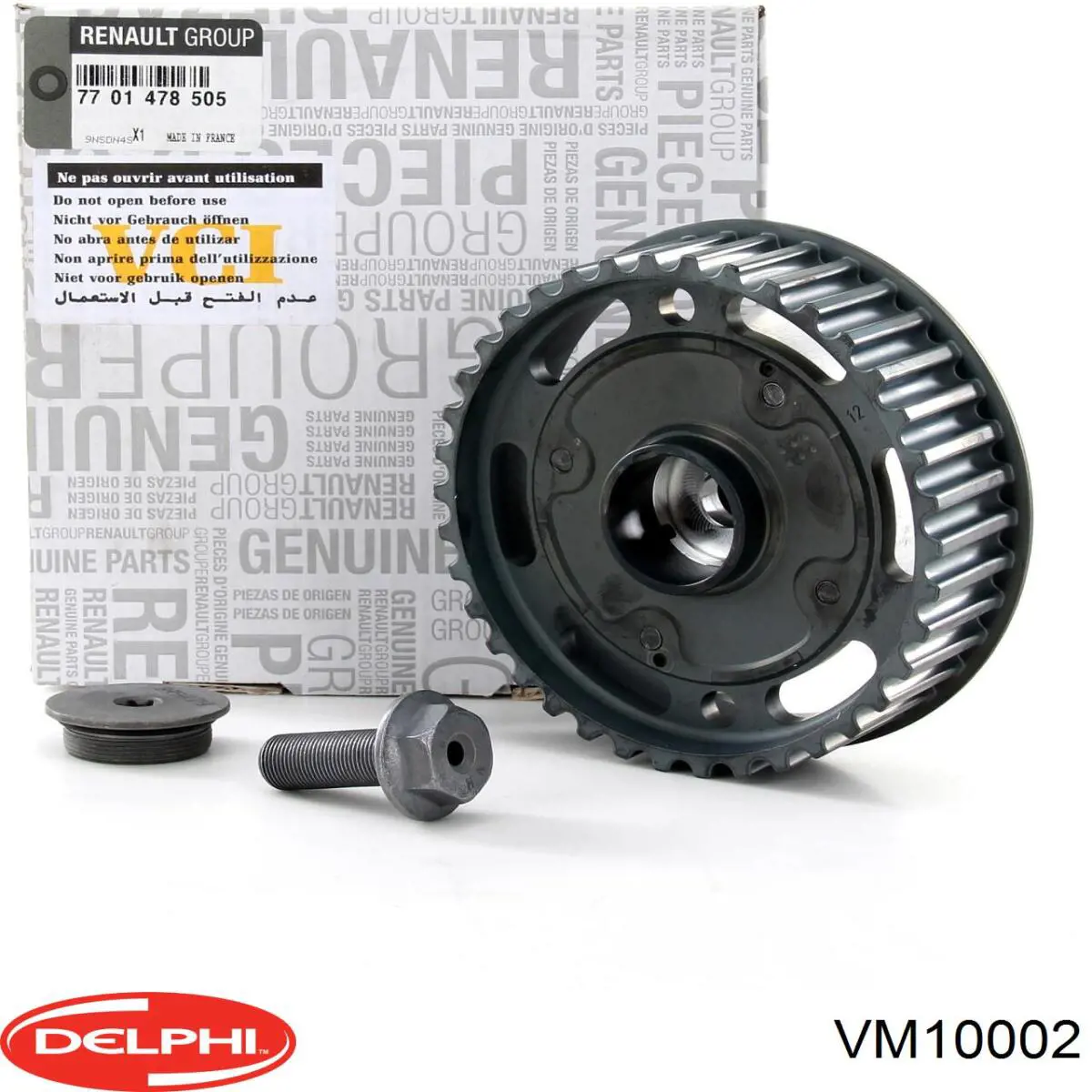 Compre VM10002 Delphi Engrenagem de cadeia de roda dentada da árvore distribuidora de admissão de motor