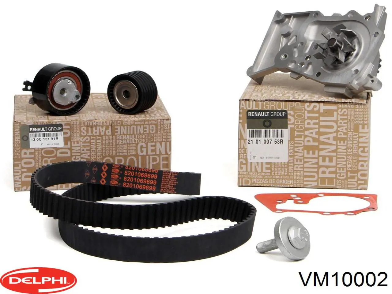 Engrenagem de cadeia de roda dentada da árvore distribuidora de admissão de motor VM10002 Delphi
