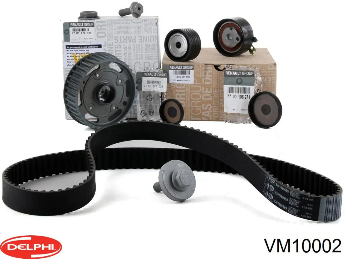VM10002 Delphi Engrenagem de cadeia de roda dentada da árvore distribuidora de admissão de motor