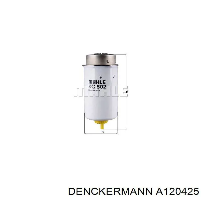 Compre A120425 Denckermann Filtro de combustível