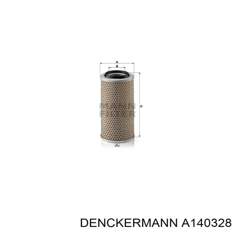 Compre A140328 Denckermann Filtro de ar