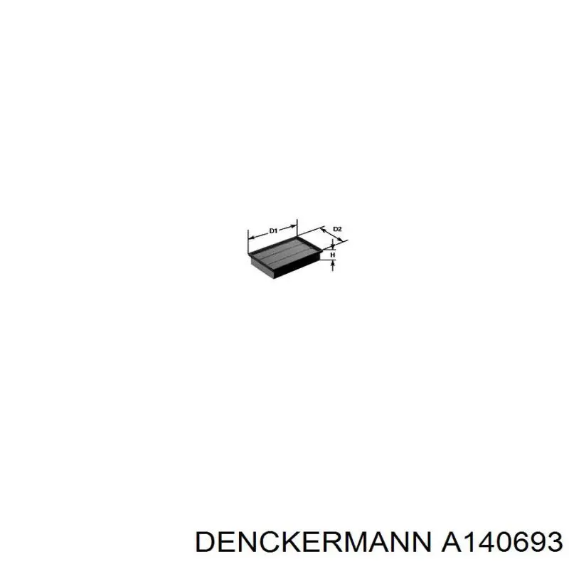 Compre A140693 Denckermann Filtro de ar