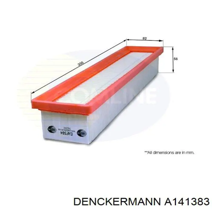 Compre A141383 Denckermann Filtro de ar