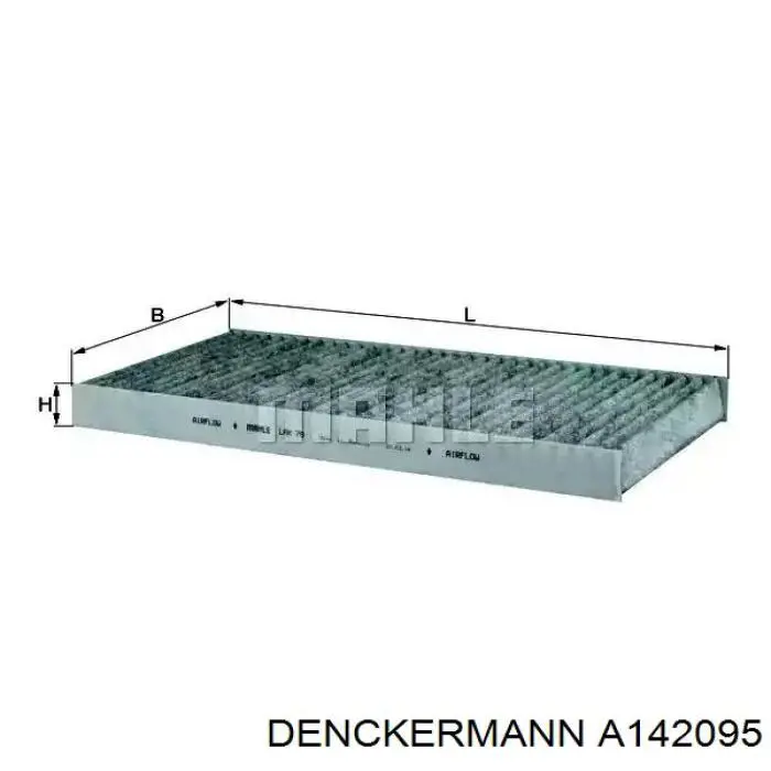 Filtro de ar Denckermann A142095 preço, a partir de 10,98 USD