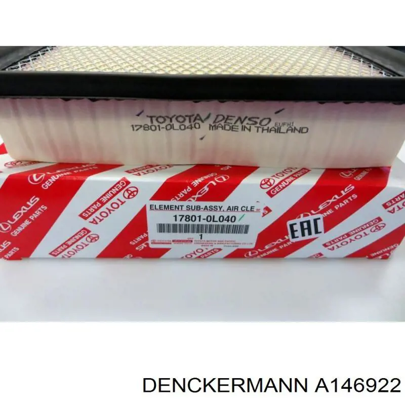 Filtro de ar Denckermann A146922 preço, a partir de 18,43 USD