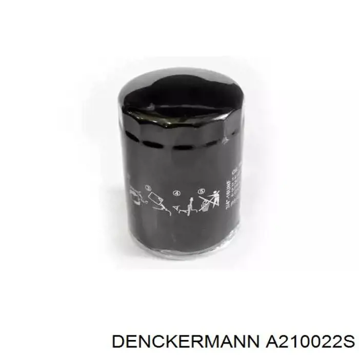 Compre A210022S Denckermann Filtro de óleo