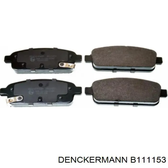 Sapatas do freio traseiras de disco Denckermann B111153 preço, a partir de 28,25 USD