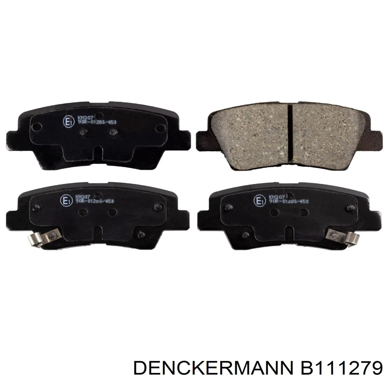 Compre B111279 Denckermann Sapatas do freio traseiras de disco