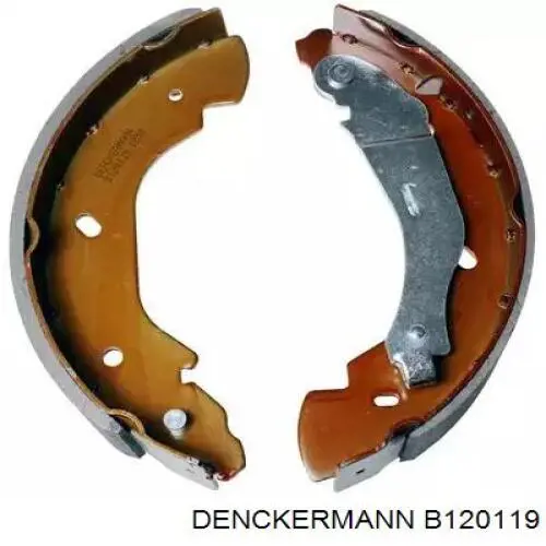 Sapatas do freio traseiras de tambor Denckermann B120119 preço, a partir de 39,22 USD