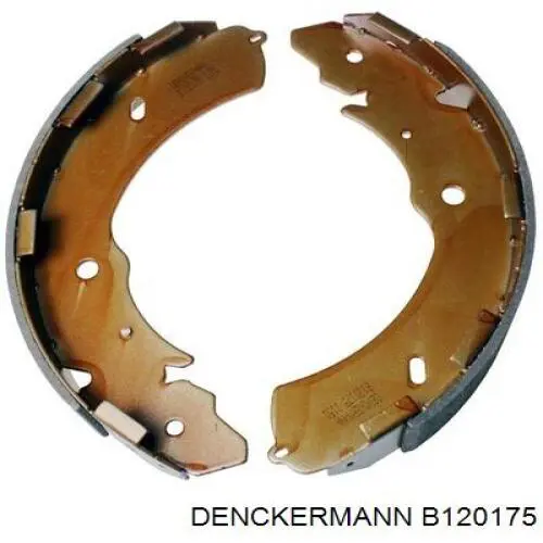 Sapatas do freio traseiras de tambor Denckermann B120175 preço, a partir de 49,37 USD
