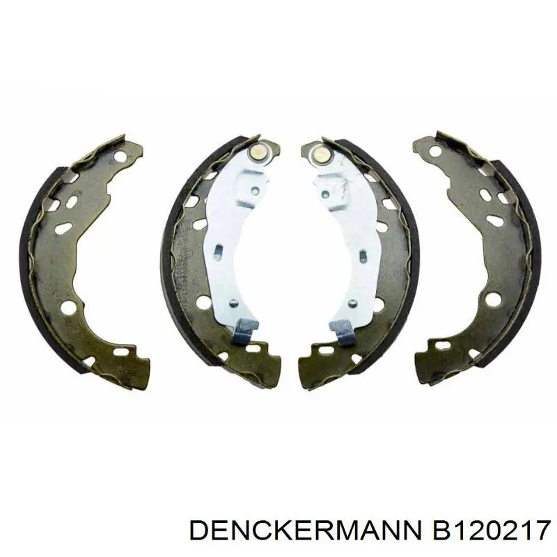 Compre B120217 Denckermann Sapatas do freio traseiras de tambor