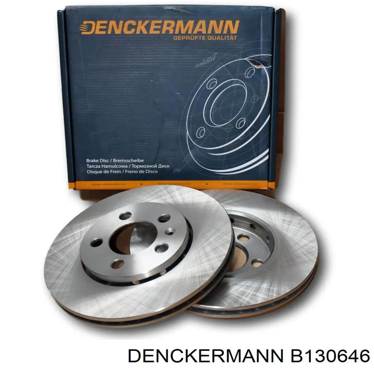 B130646 Denckermann Disco do freio dianteiro