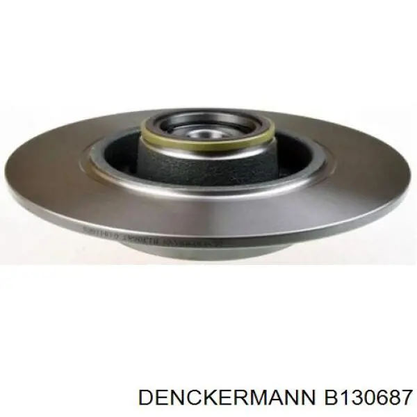 B130687 Denckermann Disco do freio traseiro