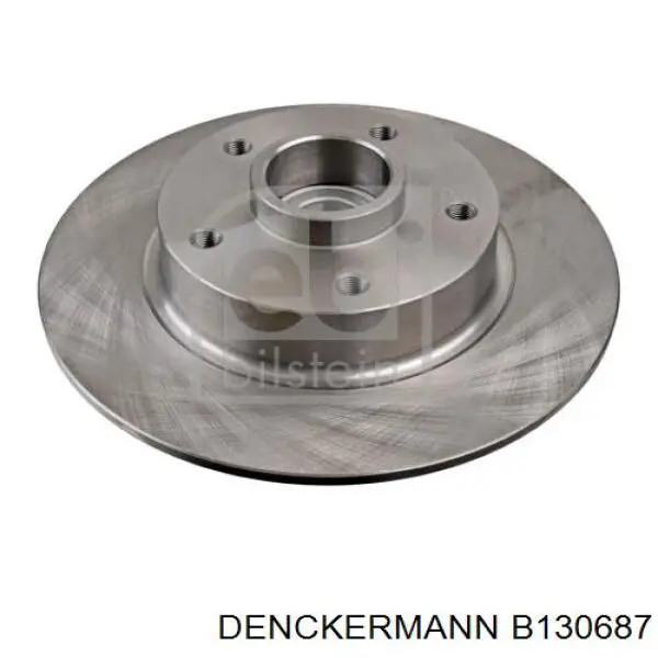 Disco do freio traseiro Denckermann B130687 preço, a partir de 69,17 USD