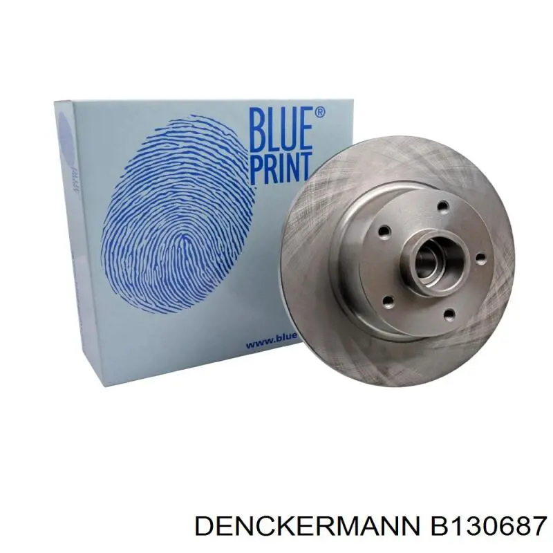 Compre B130687 Denckermann Disco do freio traseiro