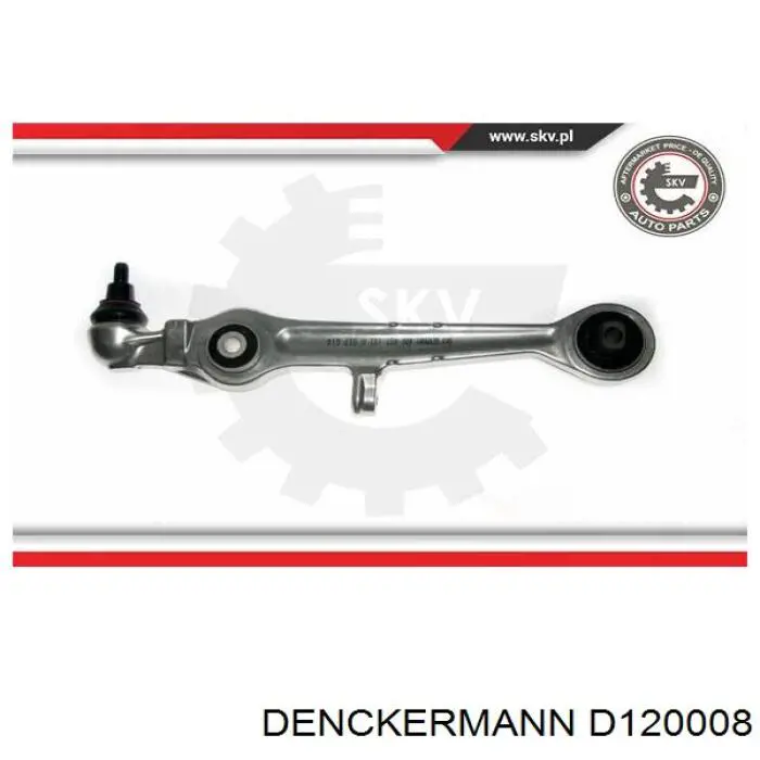 Compre D120008 Denckermann Braço oscilante inferior esquerdo/direito de suspensão dianteira